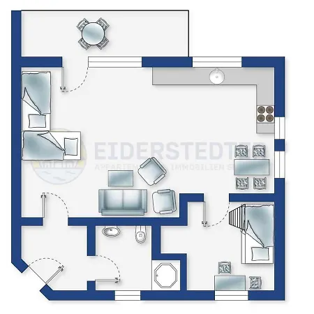 Apartment Wohnung Seebuell Id 195 *